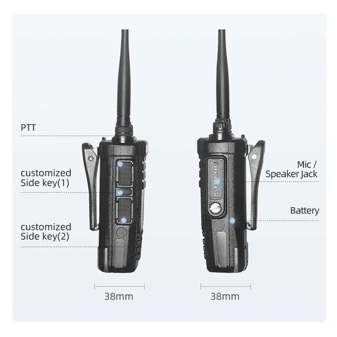 10W Walkie Talkie High Range